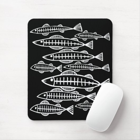 X-Ray Fisch Mousepad (Mit Mouse)