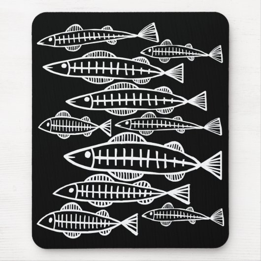 X-Ray Fisch Mousepad (Vorne)