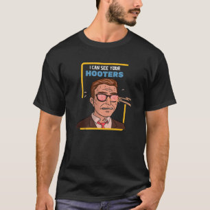 X-Ray Glasses Funny Joke Gag Sarcastic Men Women T-Shirt