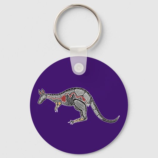 X-Ray Kangaroo Schlüsselanhänger (Vorderseite)
