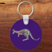 X-Ray Kangaroo Schlüsselanhänger (Vorderseite)
