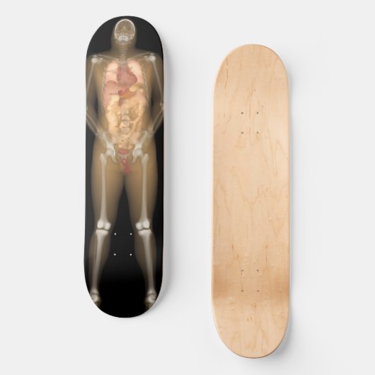 X-Ray Man Deck - Longboard Skateboard (Vorderseite)