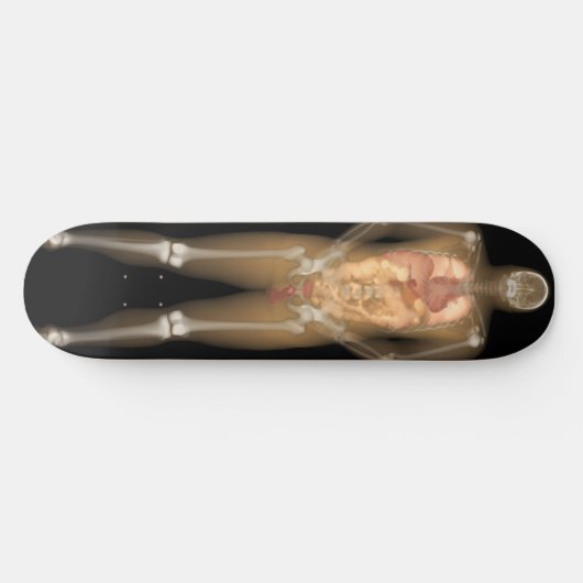 X-Ray Man Deck - Longboard Skateboard (Horizontal)