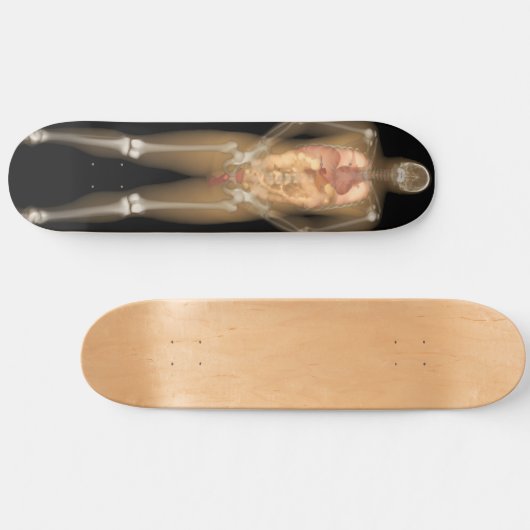 X-Ray Man Deck - Longboard Skateboard (Horizontal)