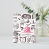 X-Ray Patisserie Postcard Postkarte (Stehend Vorderseite)