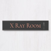 X Ray Room Namensplatte Türschild (Vorderseite )