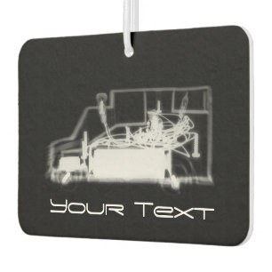X-Ray See-Through Toy Truck Air Freshener Autolufterfrischer