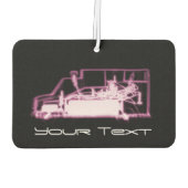 X-Ray See-Through Toy Truck Air Freshener Autolufterfrischer (Rückseite)