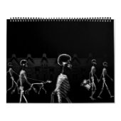 X-Ray Skeleton Black & White Kalender (Titelbild)
