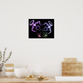 X-Ray Skeleton Familie 1 Poster (Küche)