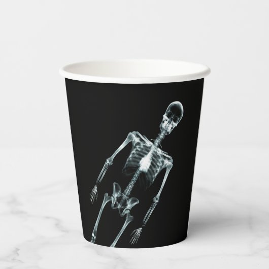 X-Ray Skeleton Pappbecher (Rückseite)