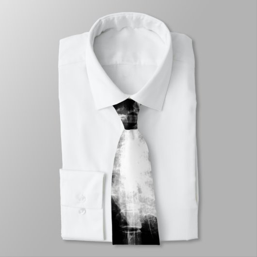 X-Ray Skeleton Ribs & Spine Krawatte (Gebunden)