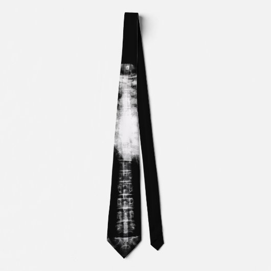 X-Ray Skeleton Ribs & Spine Krawatte (Vorderseite)