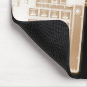 X-Ray Skeleton Tastatur- und Maus-Maus-Pad Mousepad (Ecke)
