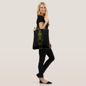 X-Ray Skeleton Tote Bag Tasche (Am Model)