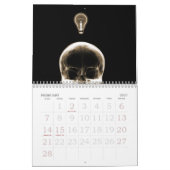 X-Ray Skeletons Midnight Stroll Black Sepia Kalender (Feb 2027)