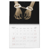 X-Ray Skeletons Midnight Stroll Black Sepia Kalender (Mär 2027)