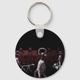 X-Ray Skeletons Mitternacht - Original Schlüsselanhänger