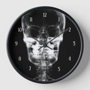 X-Ray Skull - B&W Uhr