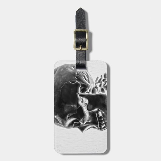 X-Ray Skull Gepäckanhänger (Vorderseite vertikal)