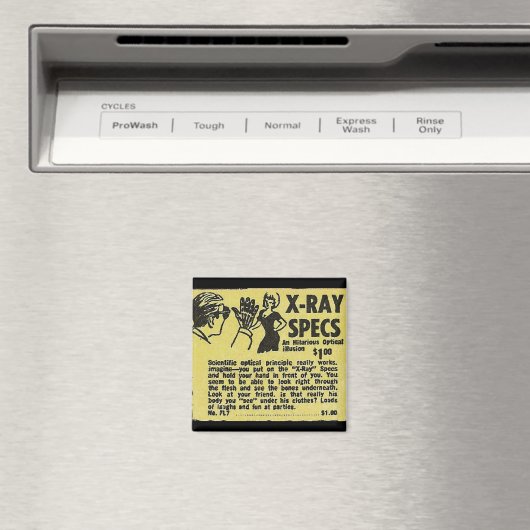X-Ray Specs! Bekleidung (Art) Magnet (In Situ (Geschirrspüler))