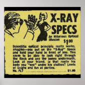 X-Ray Specs! Bekleidung (Art) Poster (Vorne)