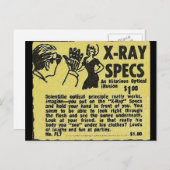 X-Ray Specs! Bekleidung durchsehen (Art) Postkarte (Vorne/Hinten)