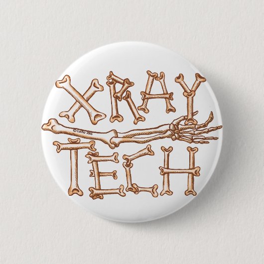 X-Ray Tech Button (Vorderseite)