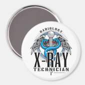 X-Ray Tech Caduceus Magnet (Vorderseite/Rückseite)
