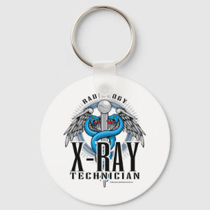 X-Ray Tech Caduceus Schlüsselanhänger
