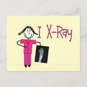 X-Ray Tech-Geschenke Postkarte