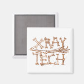 X-Ray Tech Magnet (Vorderseite/Rückseite)