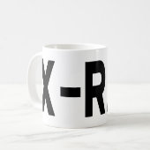 X-RAY Tech Radiographer Gift Kaffeetasse (Vorderseite Links)