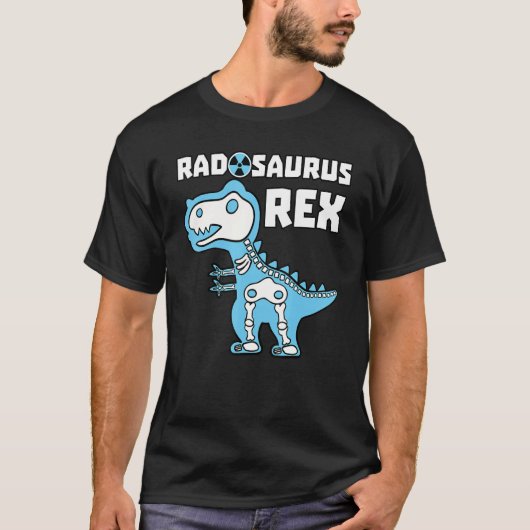X Ray Tech Rex Dinosaur Radiographer Radiology Tec T-Shirt (Vorderseite)