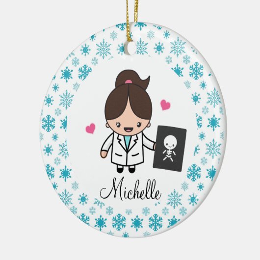 X-Ray Techniker X Ray Tech Radiologe Keramik Ornament (Links)