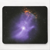 X-Ray Teleskope galant kosmische Hand Mousepad (Vorne)
