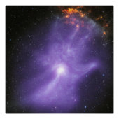 X-Ray Teleskope galant kosmische Hand Poster (Vorderseite)