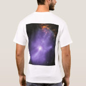 X-Ray Teleskope galant kosmische Hand T-Shirt (Rückseite)