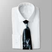X-Ray Vision Blue Single Skeleton Neck Tie Krawatte (Gebunden)