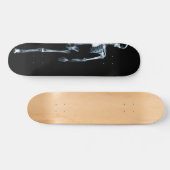 X-Ray Vision Blue Single Skeleton Skateboard (Horizontal)