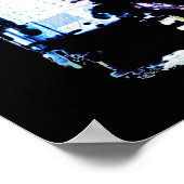 X-RAY VISION KAMERA - ORIGINAL BLUE POSTER (Ecke)