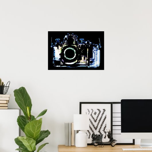 X-RAY VISION KAMERA - ORIGINAL BLUE POSTER (Heimbüro)