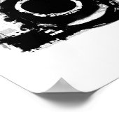 X-RAY VISION KAMERA - SCHWARZ & WEISS POSTER (Ecke)
