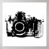 X-RAY VISION KAMERA - SCHWARZ & WEISS POSTER (Vorne)