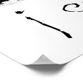 X-RAY VISION KAMERA - SCHWARZ & WEISS POSTER (Ecke)