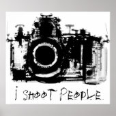 X-RAY VISION KAMERA - SCHWARZ & WEISS POSTER (Vorne)