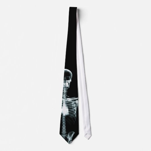 X-Ray Vision Single Skeleton Neck Tie Krawatte (Vorderseite)