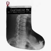 X-Rayed 2 (Original) Großer Weihnachtsstrumpf (Vorderseite)