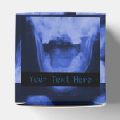 X-Rayed 3 - elektromagnetisches Blau Geschenkschachtel (Oben)