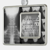 X-Rayed 3 (Original) Rahmen-Ornament Silber (Links)